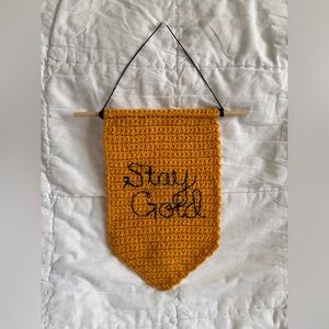 Crochet Pin / Jewelry Banner